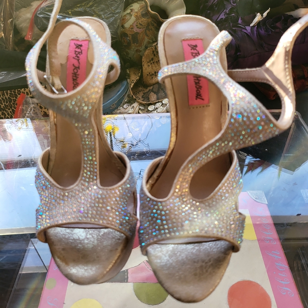 betsey johnson high heels
